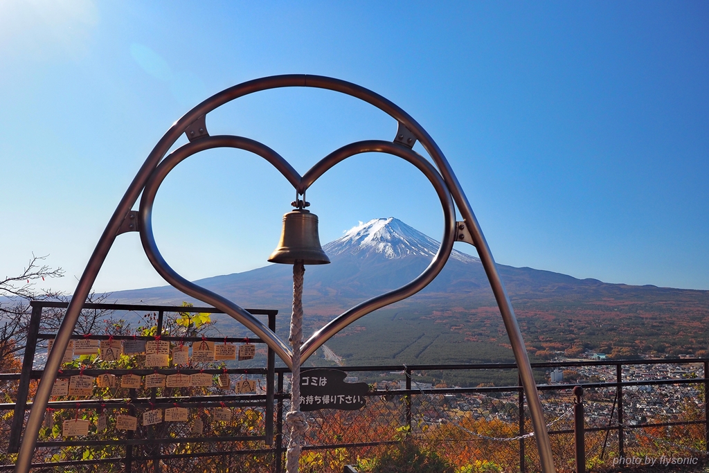 【2019 紅葉河口湖】富士山的能量景點—天上山公園