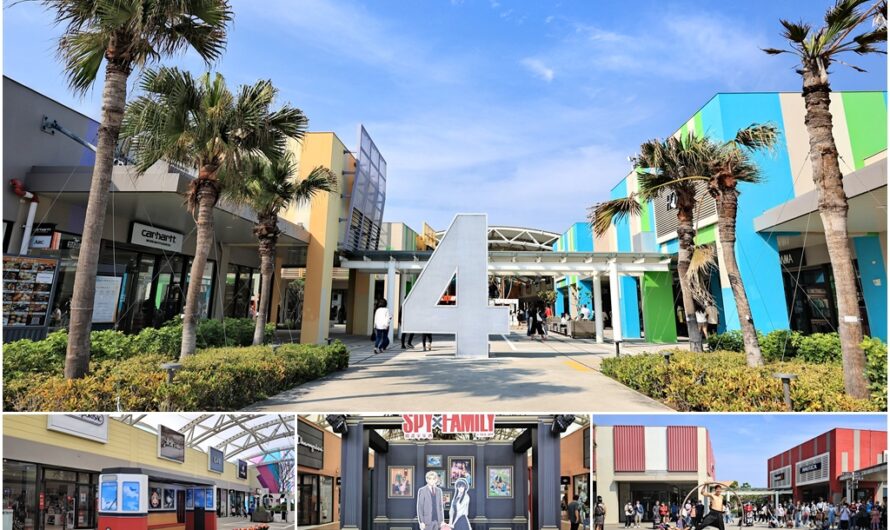 台中三井 OUTLET (Mitsui Outlet Park)—間諜家家酒春季主題造景、街頭藝人表演