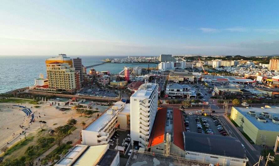 【沖繩景點】美國村（アメリカンビレッジ  American Village）、海灘塔飯店（The Beach Tower Okinawa）