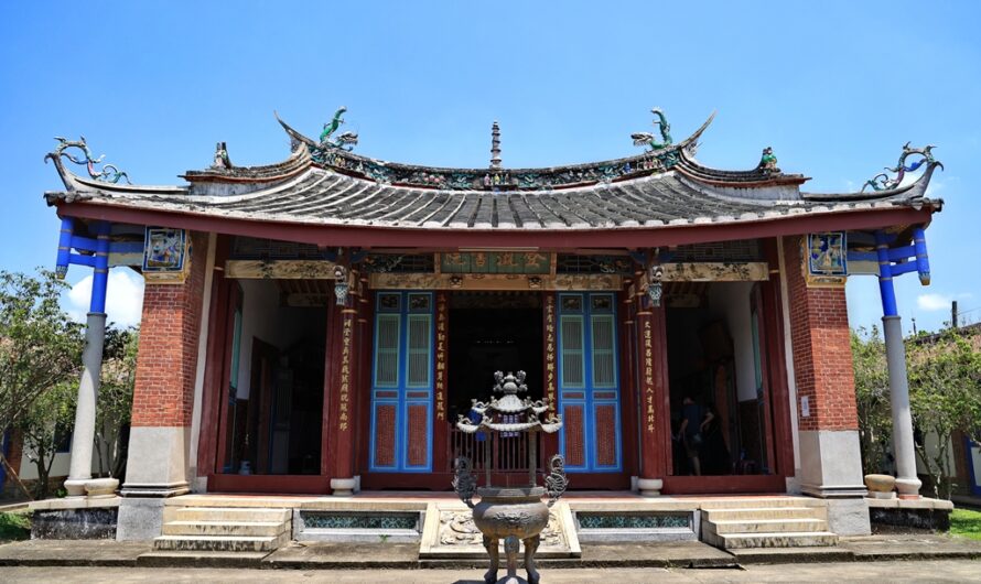 南投草屯｜登瀛書院—稻田中一座保存最完整的書院