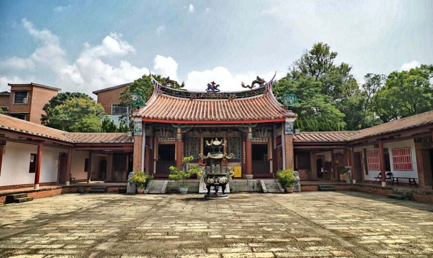 南投集集｜明新書院—與國小相連的百年書院