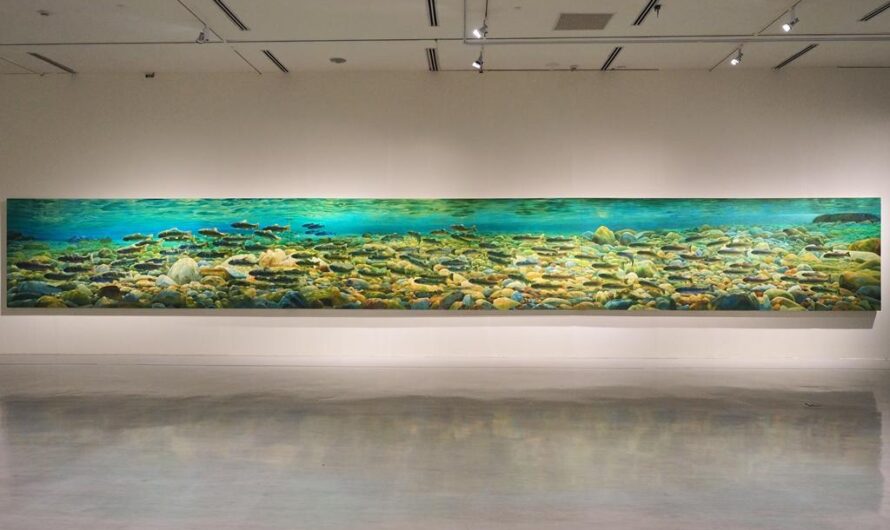 國立台灣美術館看畫展—林惺嶽：大自然奇幻的光影